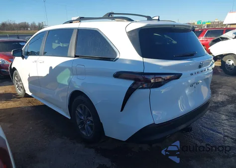 2024 Toyota Sienna Le z USA, uszkodzony, nr VIN 5TDKRKEC4RS193101